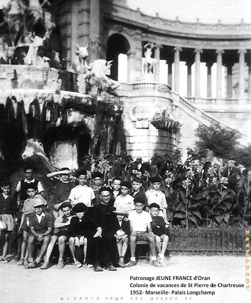 COLO JEUNE FRANCE 1952 Palais Longchamp, Marseille.jpg